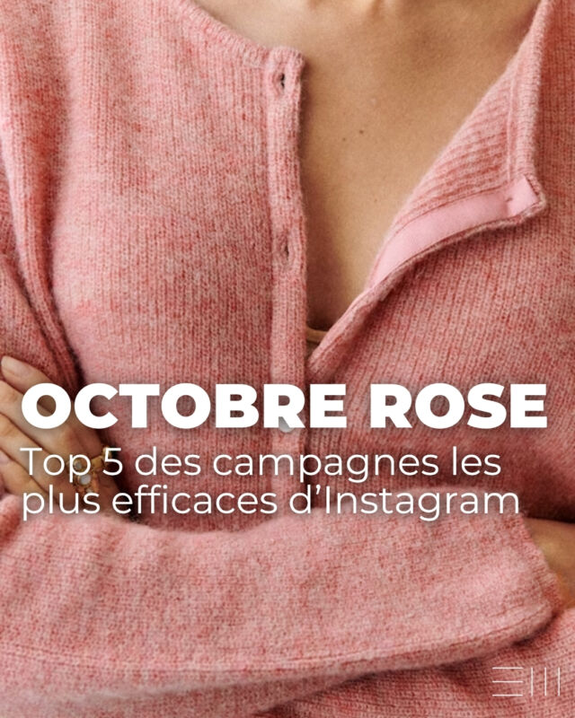 🎀 Octobre Rose : Entre sensibilisation et opportunité marketing  Chaque année, Octobre Rose est l’occasion pour les marques de s’engager dans la lutte contre le cancer du sein, mais c’est aussi une opportunité de communication.  Dans un contexte où la RSE est devenue incontournable et où les utilisateurs.rices des réseaux sociaux s'attendent à une certaine authenticité, comment les marques font-elles pour se démarquer ?  Découvrez le top 5 des campagnes Instagram les plus efficaces des 10 derniers jours. 📈  #octobrerose #socialmediainsights #analytics #socialmediaanalytics